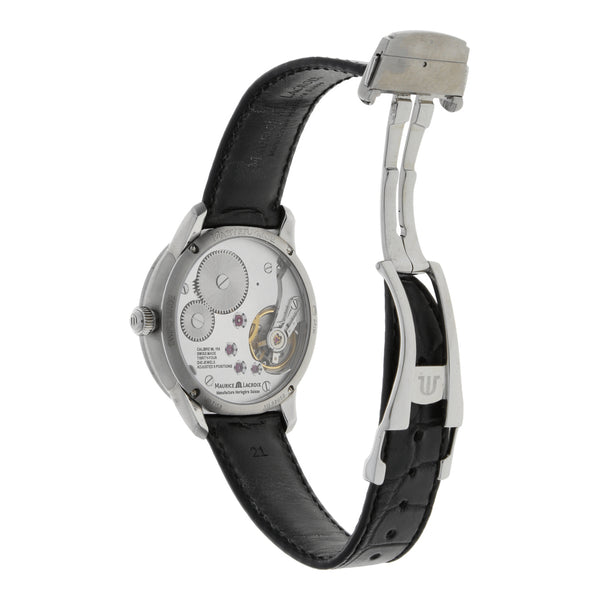 Reloj Maurice Lacroix para caballero modelo Masterpiece Square Wheel.