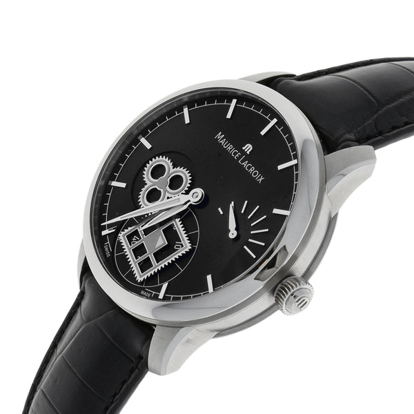Reloj Maurice Lacroix para caballero modelo Masterpiece Square Wheel.