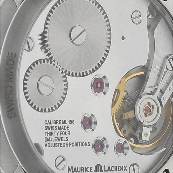 Reloj Maurice Lacroix para caballero modelo Masterpiece Square Wheel.