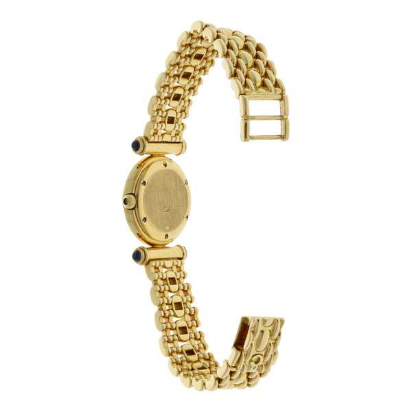 Reloj Chopard para dama modelo Lady Diamond en oro amarillo 18 kilates.