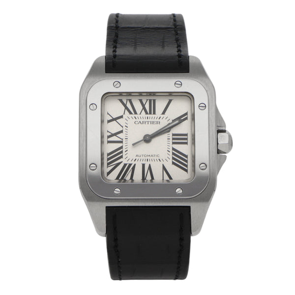 Reloj Cartier para caballero modelo Santos 100.