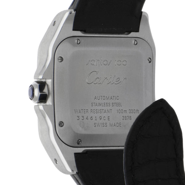 Reloj Cartier para caballero modelo Santos 100.