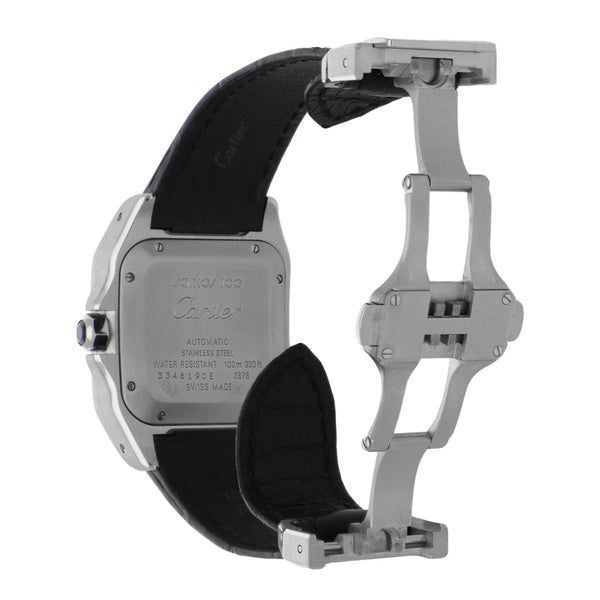 Reloj Cartier para caballero modelo Santos 100.