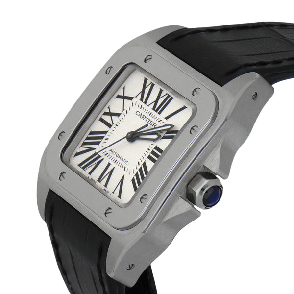 Reloj Cartier para caballero modelo Santos 100.
