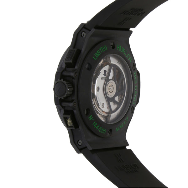 Reloj Hublot para caballero modelo Big Bang All Black Green.