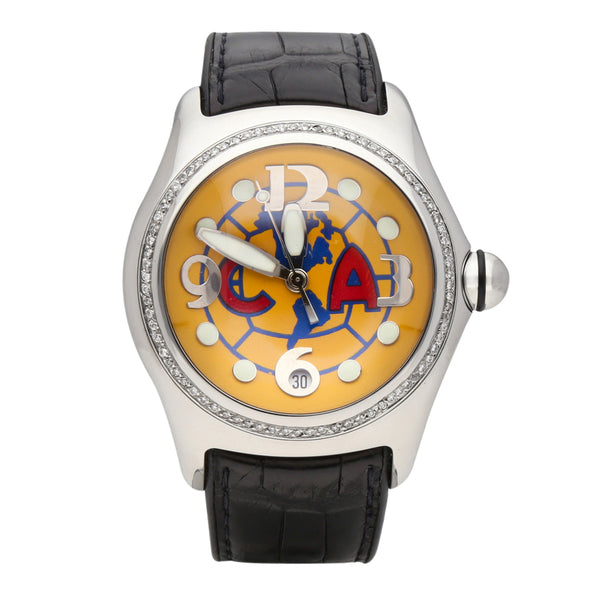 Reloj Corum para caballero modelo Bubble Club América.