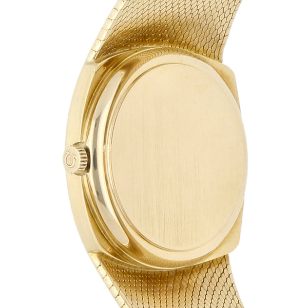 Reloj Omega para caballero modelo De Ville en oro amarillo 18 kilates.