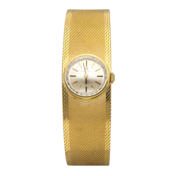 Reloj Omega para dama en oro amarillo 18 kilates.