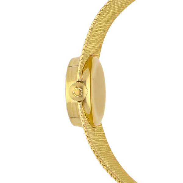 Reloj Omega para dama en oro amarillo 18 kilates.