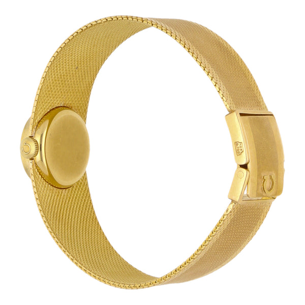 Reloj Omega para dama en oro amarillo 18 kilates.