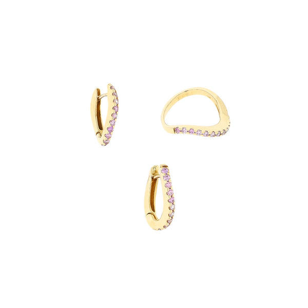 Juego de anillo y aretes diseño especial con sintéticos en oro amarillo 14 kilates.