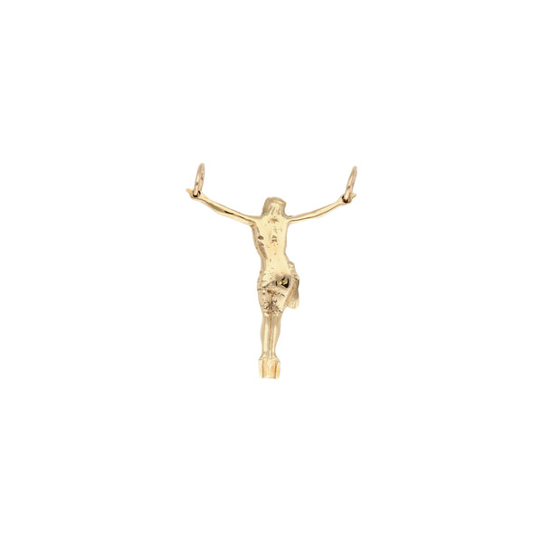 Cristo estilizado en oro amarillo 12 kilates.