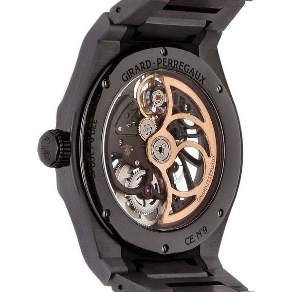 Reloj Girard Perregaux para caballero modelo Laureato Skeleton.