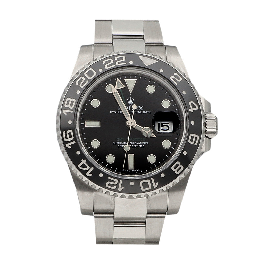 Reloj Rolex para caballero modelo Oyster Perpetual GMT Master II. Nacional Monte de Piedad