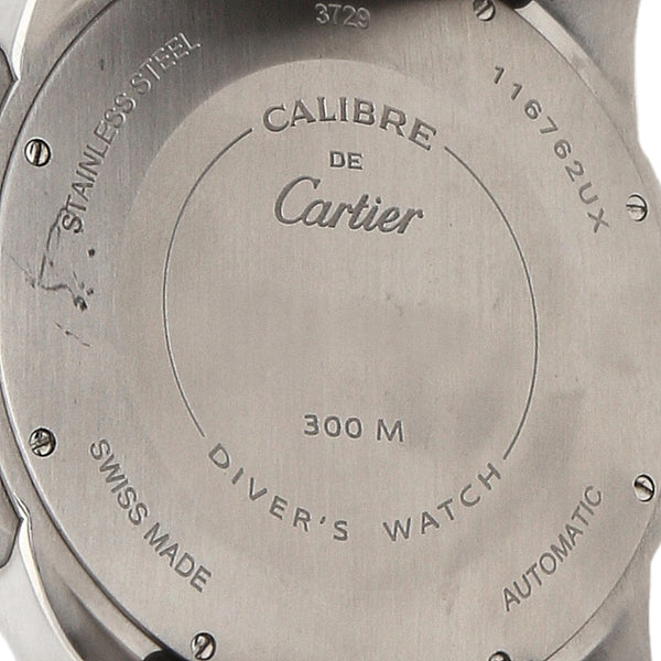 Reloj Cartier para caballero modelo Calibre vistas oro rosa 18 kilates.