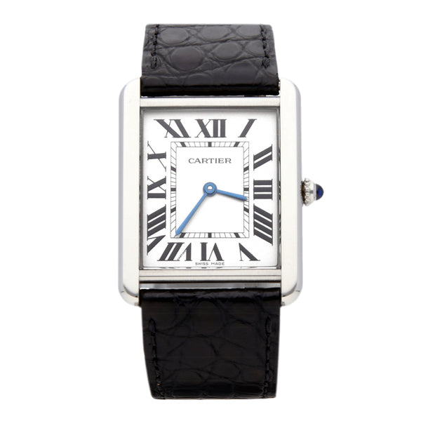 Reloj Cartier para dama/unisex modelo Tank Solo.