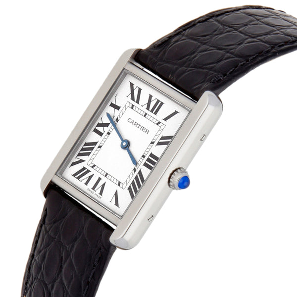 Reloj Cartier para dama/unisex modelo Tank Solo.