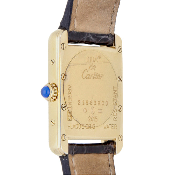 Reloj Cartier para dama modelo Must.