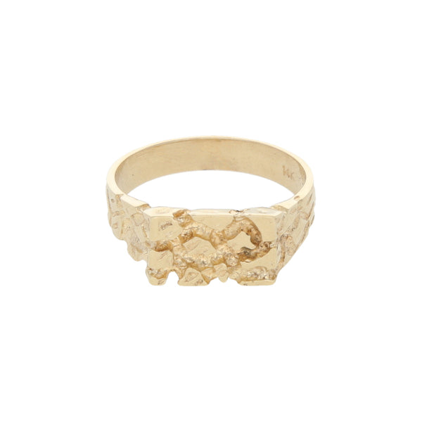 Anillo barroco en oro amarillo 12 kilates.