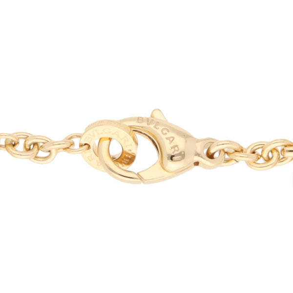 Pulsera eslabón combinado firma Bvlgari en oro amarillo 18 kilates.