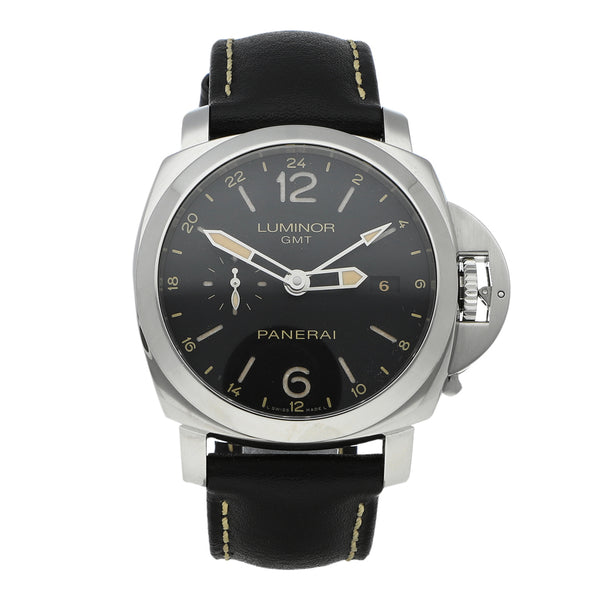 Reloj Panerai para caballero modelo Luminor GMT.