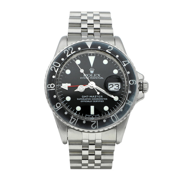 Reloj Rolex Para caballero modelo Oyster Perpetual GMT Master.