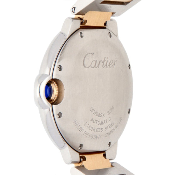 Reloj Cartier para caballero/unisex modelo Ballon Bleu vistas en oro rosa 18 kilates.