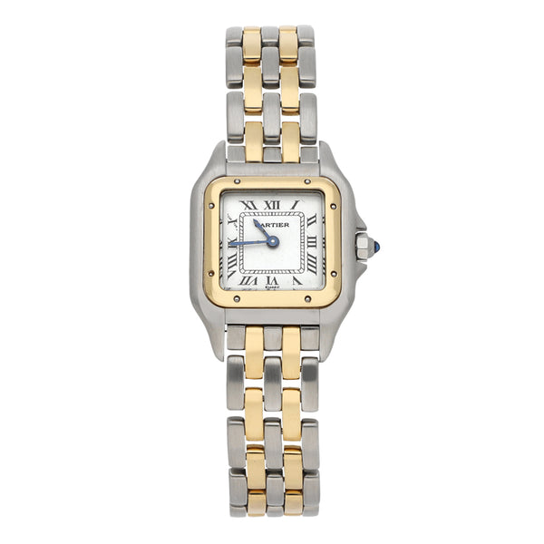 Reloj Cartier para dama modelo Panthere vistas oro amarillo 18 kilates.