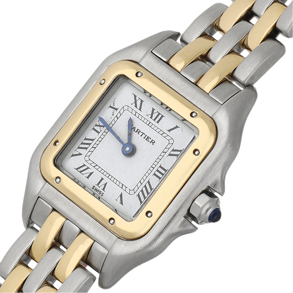 Reloj Cartier para dama modelo Panthere vistas oro amarillo 18 kilates.