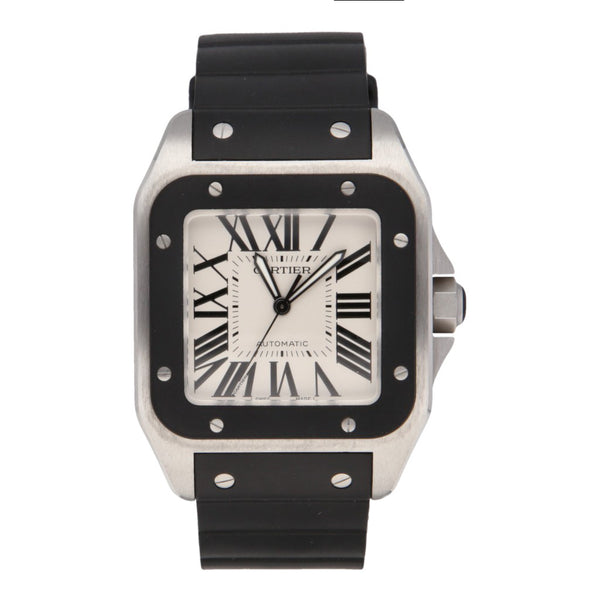 Reloj Cartier para caballero modelo Santos 100.