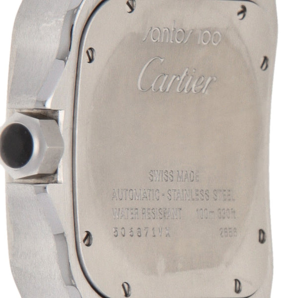 Reloj Cartier para caballero modelo Santos 100.