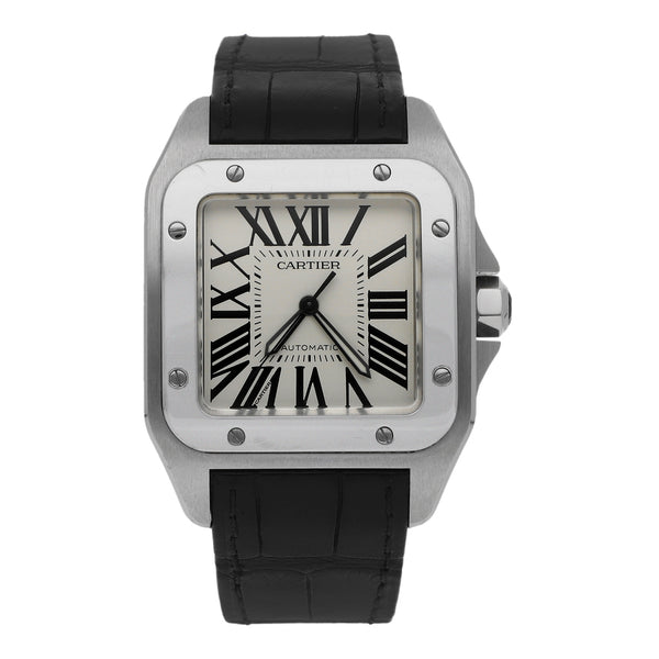 Reloj Cartier para caballero modelo Santos 100.