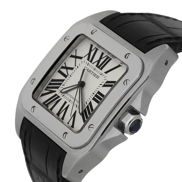 Reloj Cartier para caballero modelo Santos 100.