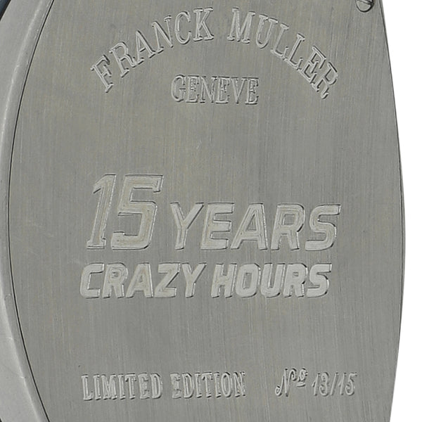 Reloj Franck Müller para caballero modelo Vangard Crazy Hours.