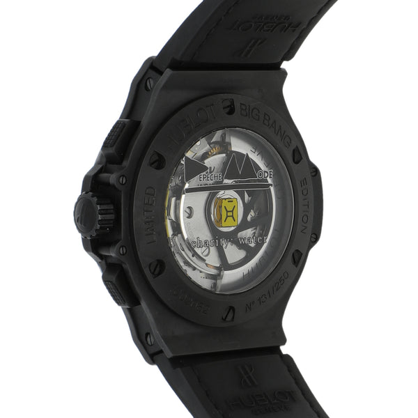 Reloj Hublot para caballero modelo Big Bang Edición especial Depeche Mode.