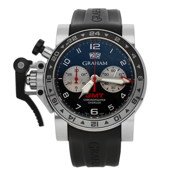 Reloj Graham para caballero modelo Chronofighter Oversize GMT.