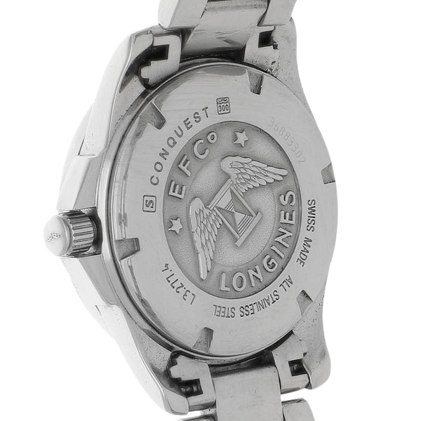 Reloj Longines para dama modelo Conquest.