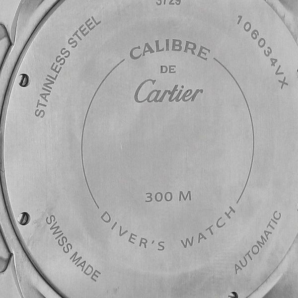 Reloj Cartier para caballero modelo Calibre vistas oro amarillo 18 kilates.