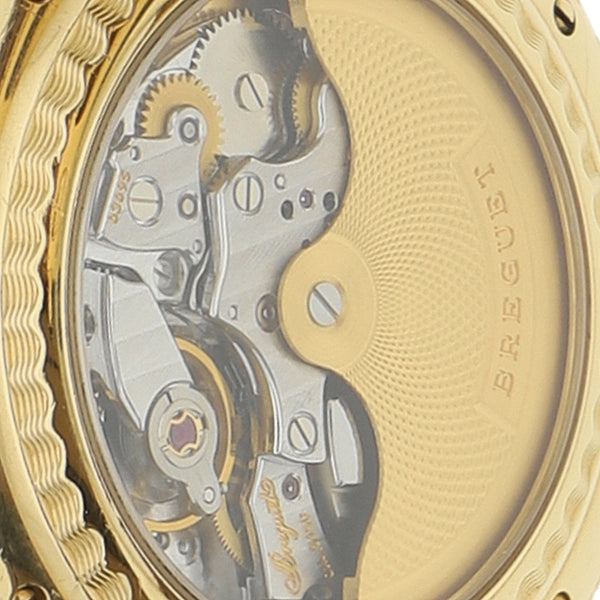 Reloj Breguet para caballero modelo Le Réveil du Tsar caja y broche en oro amarillo 18 kilates.