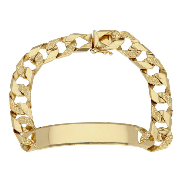 Esclava eslabón encontrado en oro amarillo 14 kilates.