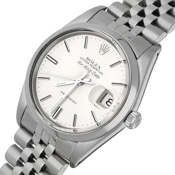 Reloj Rolex para caballero modelo Oyster Perpetual Air-King-Date Precision.