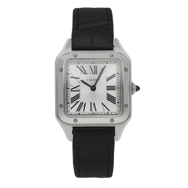 Reloj Cartier para dama modelo Santos Dumont.