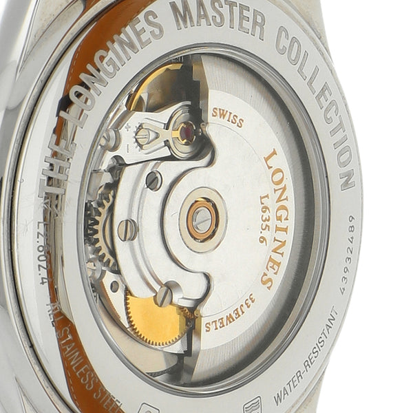 Reloj Longines para caballero modelo Master Collection Automatic GMT.