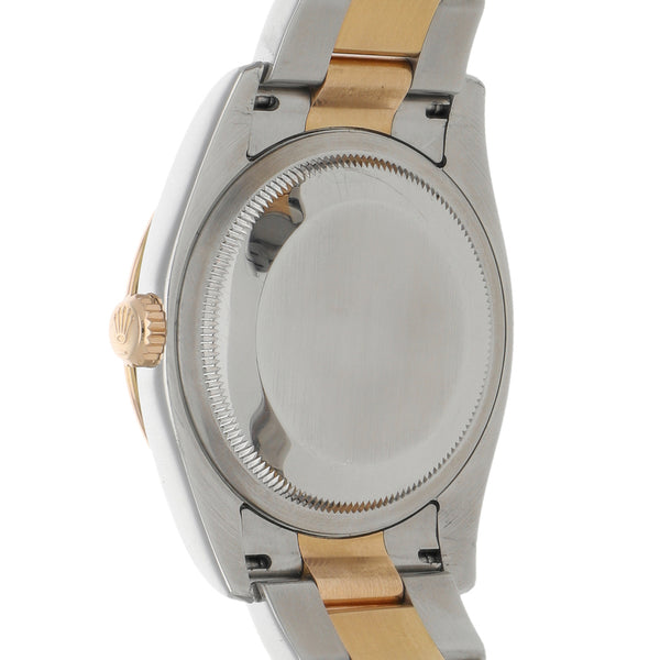 Reloj Rolex para caballero modelo Oyster Perpetual DateJust Turn-O-Graph vistas oro rosa 18 kilates.