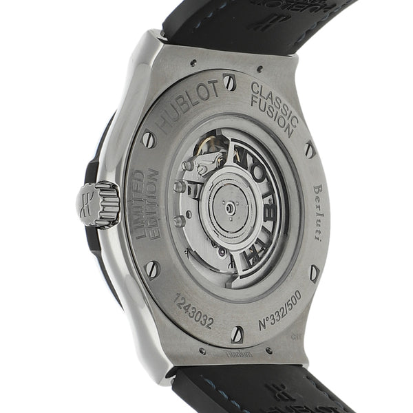 Reloj Hublot para caballero modelo Classic Fusion Berluti Blue.