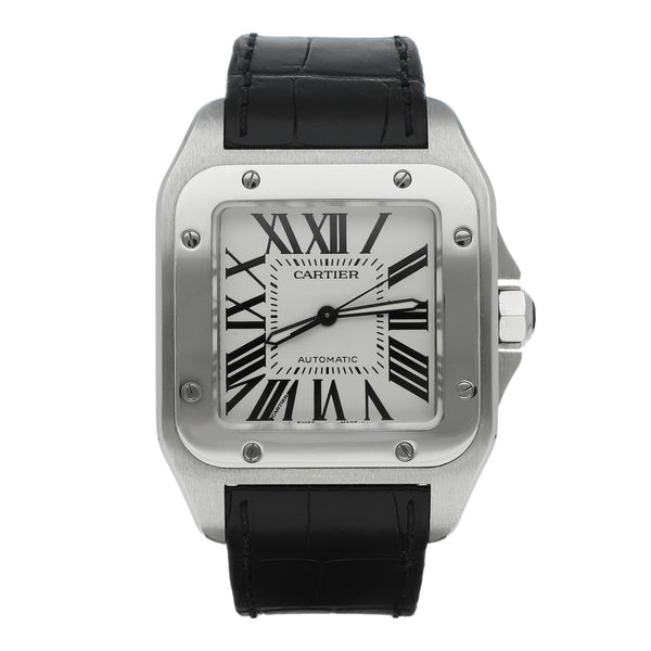 Reloj Cartier para caballero modelo Santos 100.