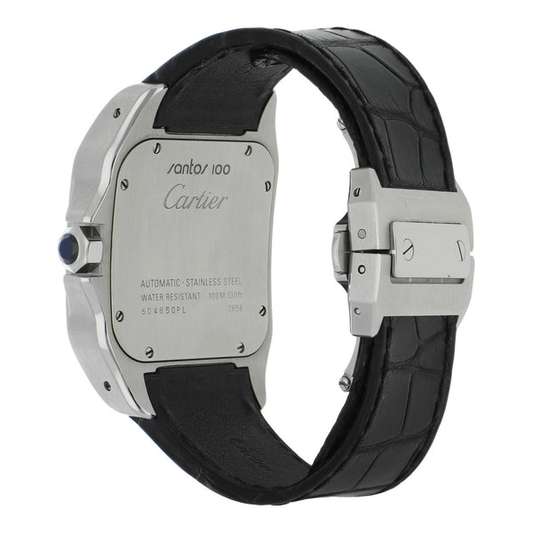 Reloj Cartier para caballero modelo Santos 100.