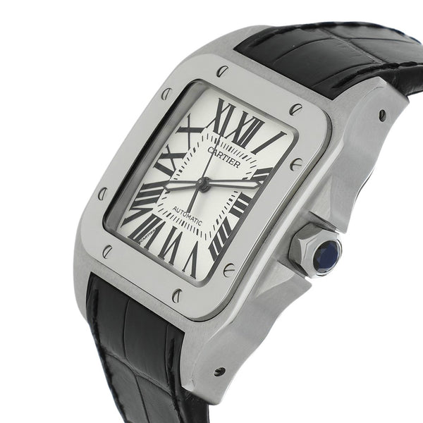 Reloj Cartier para caballero modelo Santos 100.