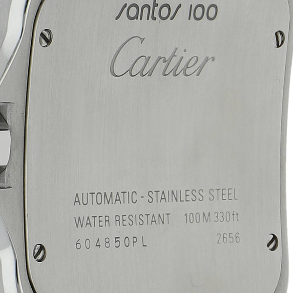 Reloj Cartier para caballero modelo Santos 100.