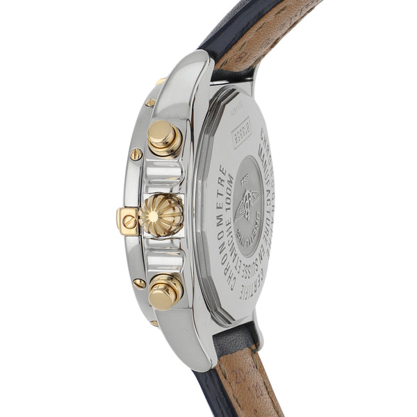 Reloj Breitling para caballero modelo Chrono Cockpit vistes en oro 18 kilates.